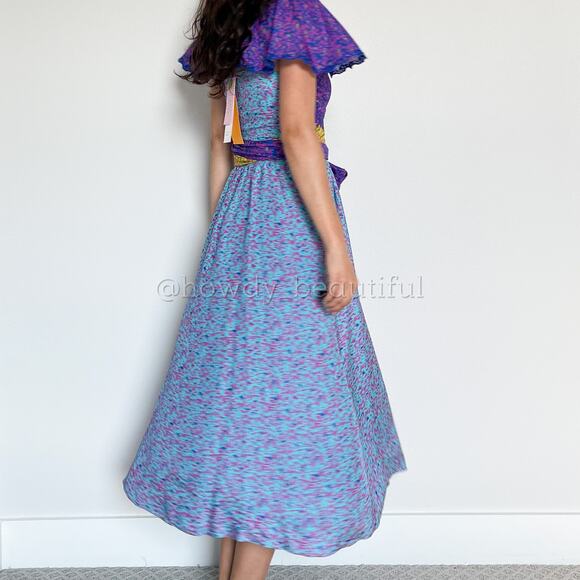 Tanya Taylor Tiegan Midi Dress Confetti Size 0 - Picture 2 of 10